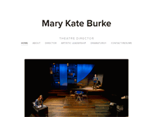 Tablet Screenshot of marykateburke.com